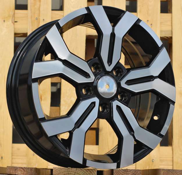 lättmetallfälgar JIL Wheels B1110BlackPoli