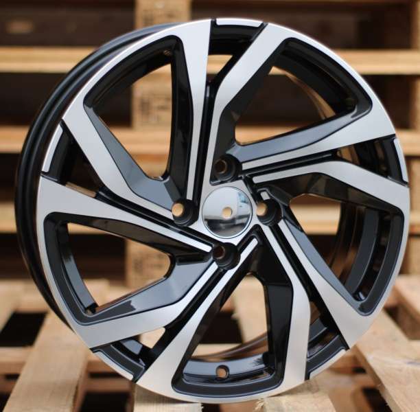 lättmetallfälgar JIL Wheels B5762BlackPoli