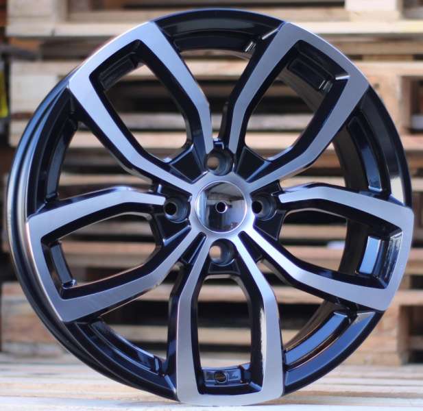 lättmetallfälgar JIL Wheels B5711BlackPoli