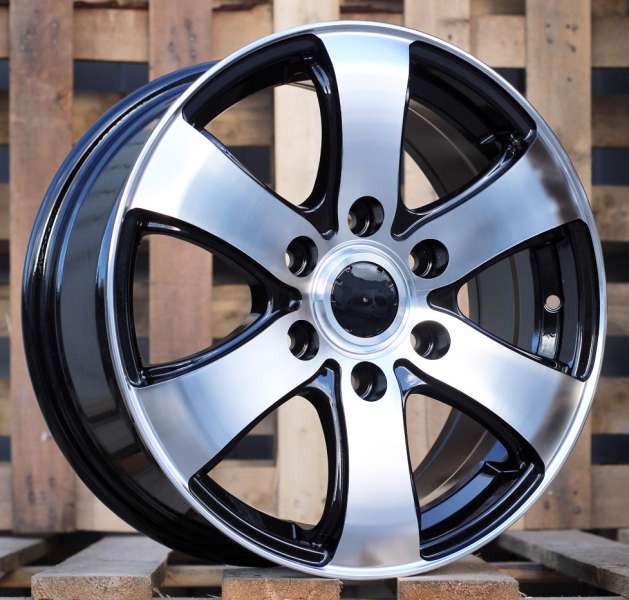 lättmetallfälgar JIL Wheels BK747BlackPoli