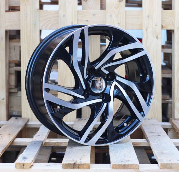 lättmetallfälgar JIL Wheels BK607BlackPoli