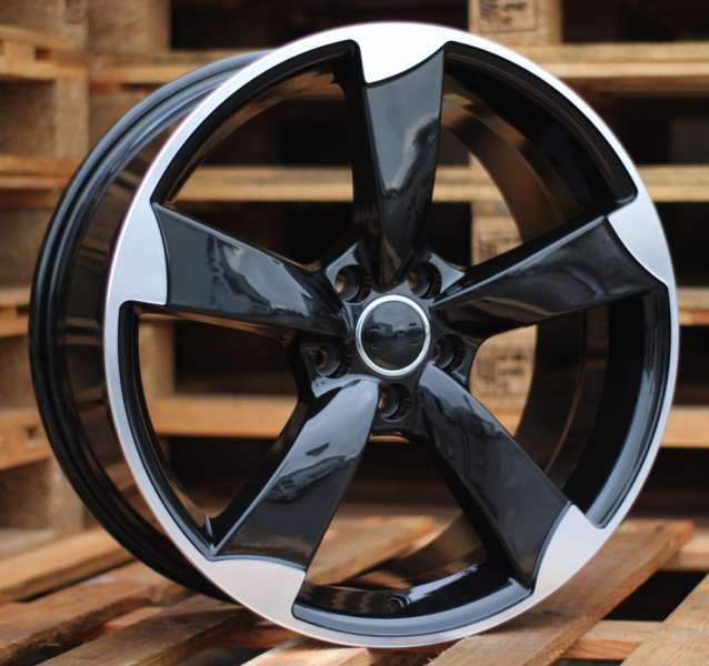 lättmetallfälgar JIL Wheels BK217BlackPoli