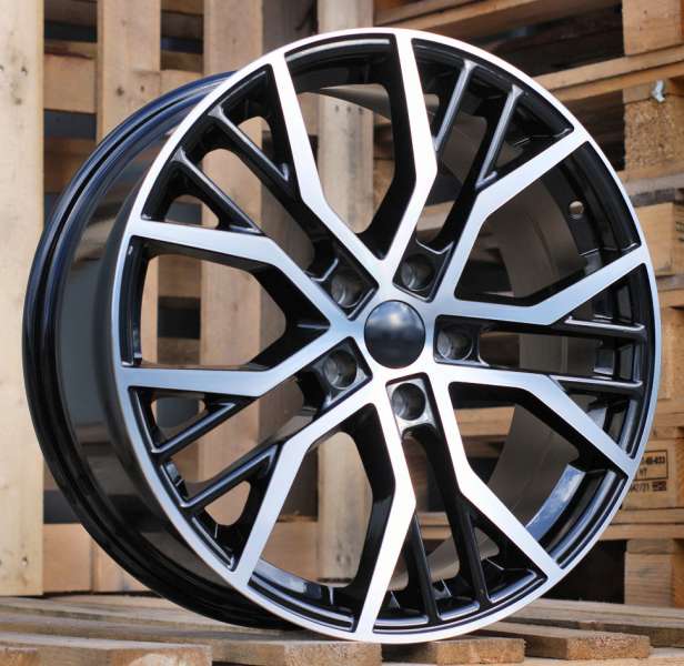 lättmetallfälgar JIL Wheels BK713BlackPoli