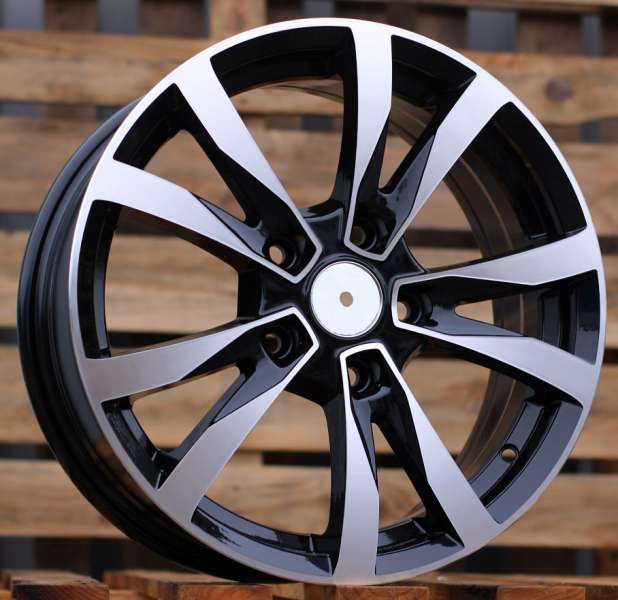 lättmetallfälgar JIL Wheels BK533BlackPoli
