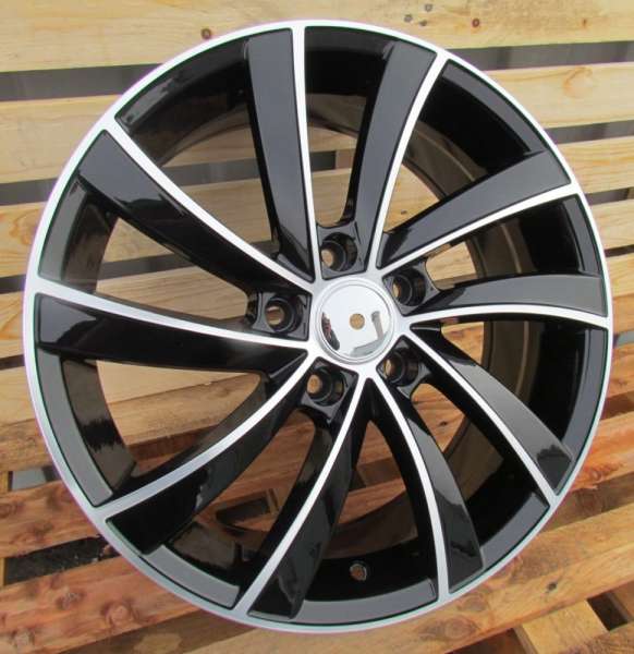 lättmetallfälgar JIL Wheels SK523(BK5290)BlackPoli