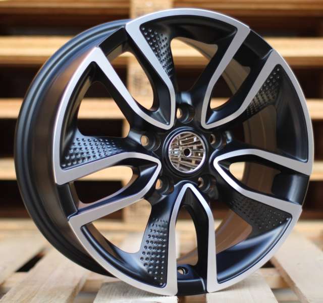 lättmetallfälgar JIL Wheels B5087BlackPoli
