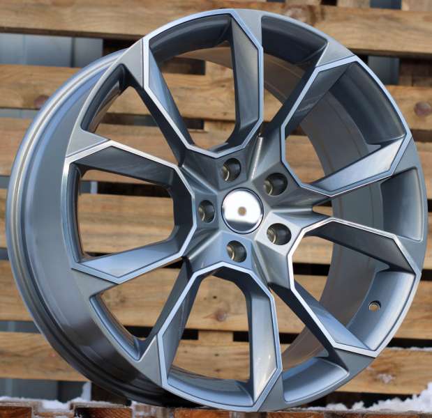 lättmetallfälgar JIL Wheels SK516(BK5278)GreyPoli