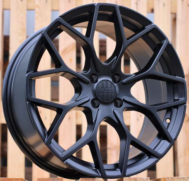 lättmetallfälgar JIL Wheels B1449BlackHalfMatt(BLHM)SMART(P2)(Front+RearHAXER)