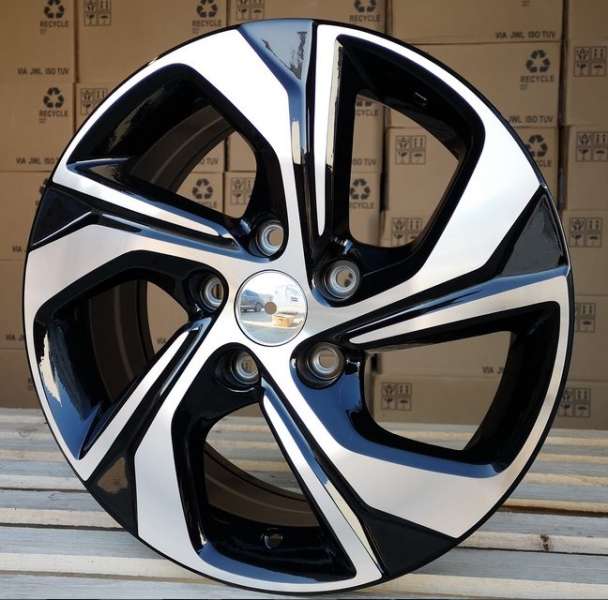 lättmetallfälgar JIL Wheels F5716BlackPoli