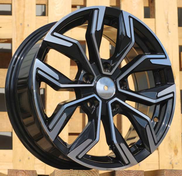 lättmetallfälgar JIL Wheels B1518BlackPoli