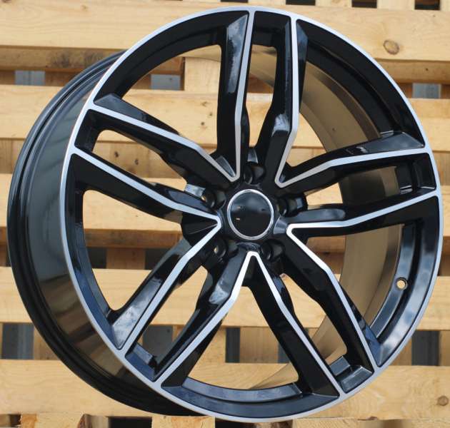 lättmetallfälgar JIL Wheels BK690(A5215)BlackPoli