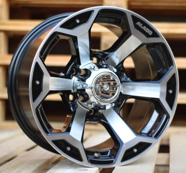 lättmetallfälgar JIL Wheels BK321BlackPoli