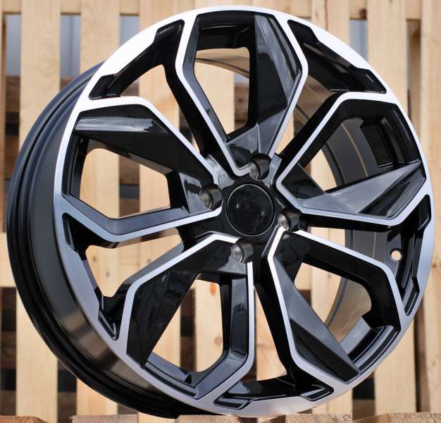 lättmetallfälgar JIL Wheels B5296(BY1381)BlackPoli