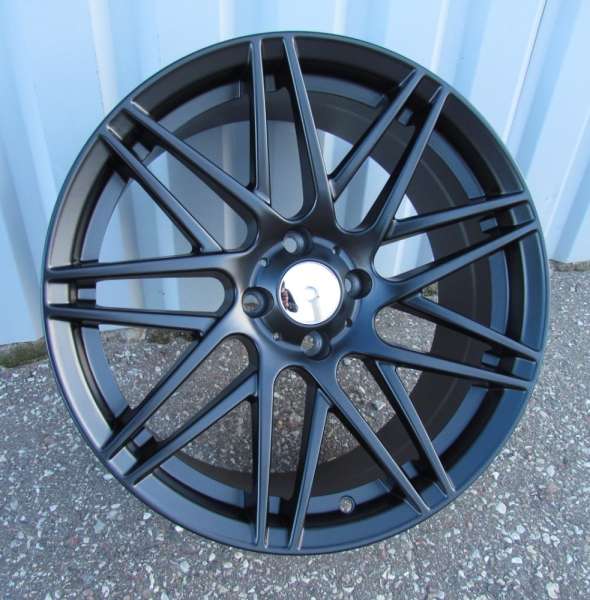 lättmetallfälgar Haxer HX013(E269165503S)BlackHalfMatt(BLHM)SMART(R)(Front)