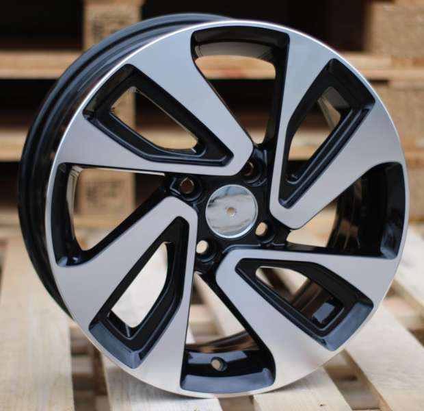 lättmetallfälgar JIL Wheels A422BlackPoli