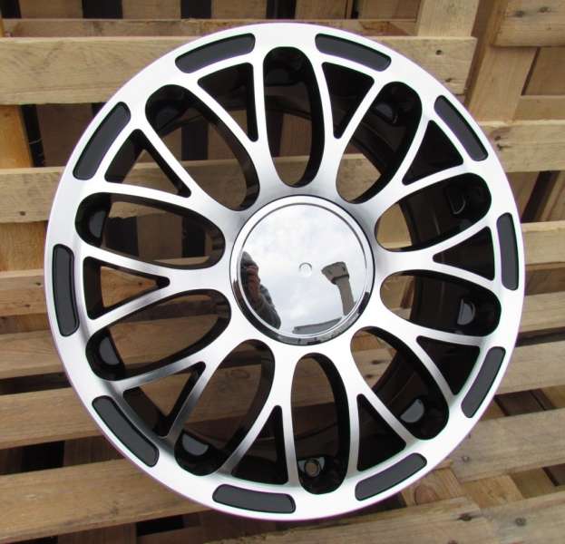 lättmetallfälgar JIL Wheels LU392BlackPoli