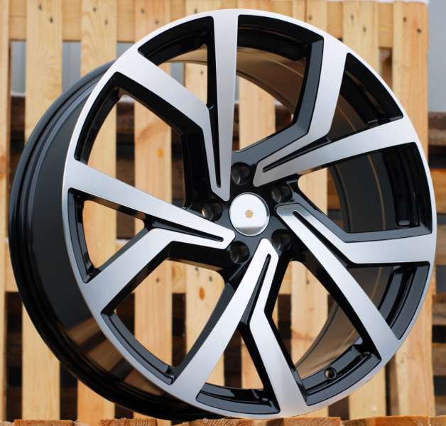 lättmetallfälgar JIL Wheels B1154(BK5125)BlackPoli