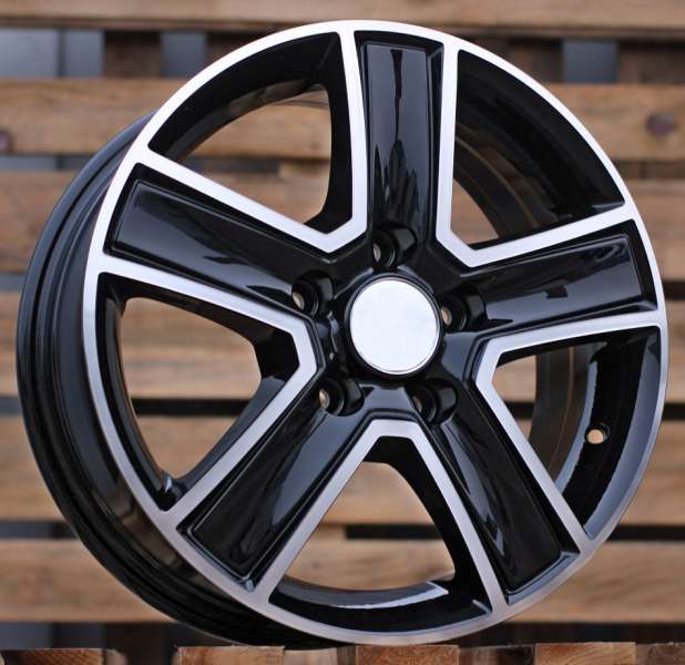 lättmetallfälgar JIL Wheels BK473BlackPoli