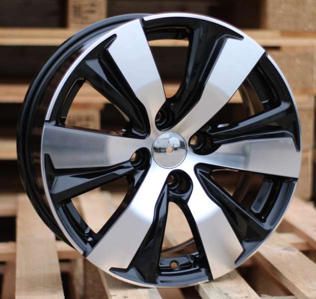 lättmetallfälgar JIL Wheels B1081BlackPoli