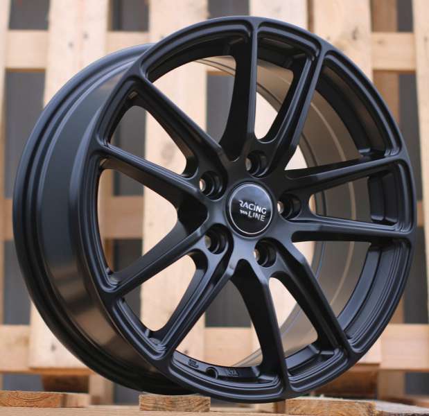 lättmetallfälgar JIL Wheels BK1155BlackHalfMatt(BLHM)RACIN(R)